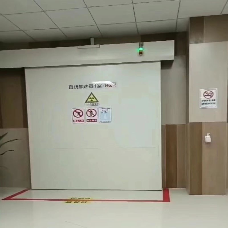 定安对开铅门